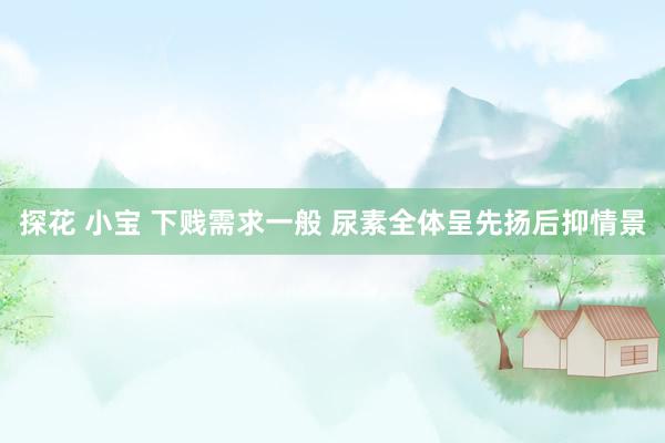 探花 小宝 下贱需求一般 尿素全体呈先扬后抑情景